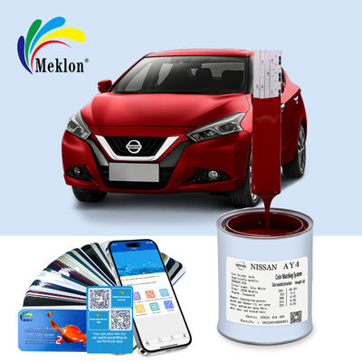 Rosa Vermelha Pintura de Carro Ready Misturada Durável Resistente ao Usura Proteção UV