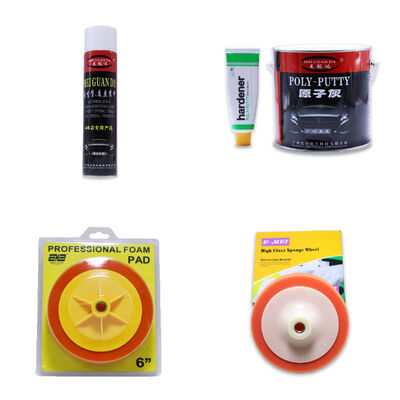 Produto durável para o cuidado de automóveis para reparação de automóveis