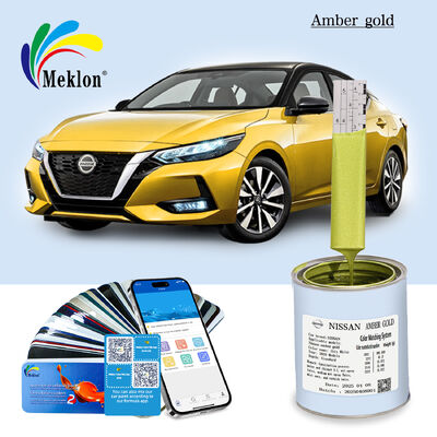 Excelente combinação de cores CAM Amber Gold Automotive Refinish Paint para Nissan