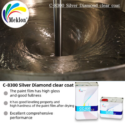 Silver Diamond Car Clear Coat Varnish Anti Abrasion Resistente a intempéries