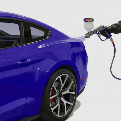 Meklon MK-208 2K Tinta Automotiva Azul Resistente a Arranhões com Baixas Emissões de VOC para Reparo Automotivo