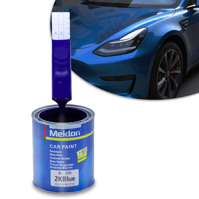 Meklon MK-208 2K Tinta Automotiva Azul Resistente a Arranhões com Baixas Emissões de VOC para Reparo Automotivo
