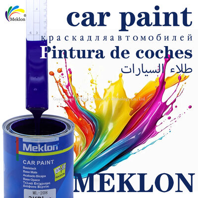 Meklon MK-208 2K Tinta Automotiva Azul Resistente a Arranhões com Baixas Emissões de VOC para Reparo Automotivo
