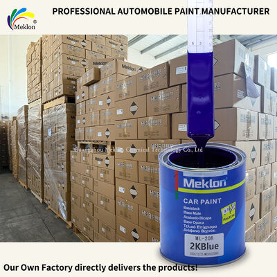Meklon MK-208 2K Tinta Automotiva Azul Resistente a Arranhões com Baixas Emissões de VOC para Reparo Automotivo