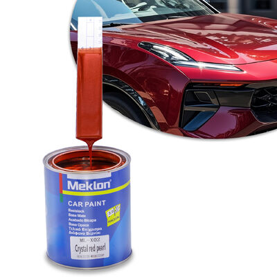 Tinta Spray Automotiva Industrial Meklon MK-X-02 Crystal Red Pearl Revestimento Líquido Acrílico Preço de Fábrica Fabricante