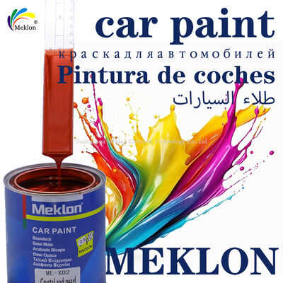 Tinta Spray Automotiva Industrial Meklon MK-X-02 Crystal Red Pearl Revestimento Líquido Acrílico Preço de Fábrica Fabricante