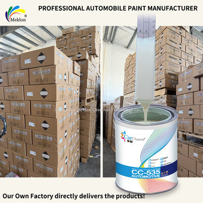 Resina Acrílica Verde Perla Resistente a Riscos Baixo COV Refinar pintura de carro para reparação de automóveis