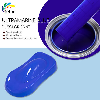 Resistente a arranhões 1K Ultramarine Blue Acrylic Paint Automotive Car Refinish Coating & Paint