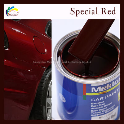 Tinta Acrílica Vermelha Especial de Alto Poder de Cobertura para Repintura Automotiva