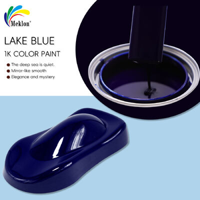 Pintura acrílica azul lago para repintura automotiva e pintura para reparo de automóveis