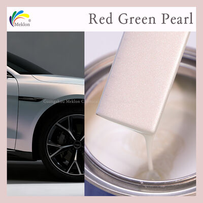 Pintura acrílica vermelha verde pérola que muda de cor, revestimento automotivo e pintura para reparo de automóveis