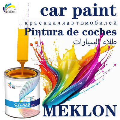 2113 Amarelo Médio 2K Pintura de Reparação de Carros Acrílica Alta Solididade Acrílica Topcoat com Sistema Inteligente de Combinação de Cores