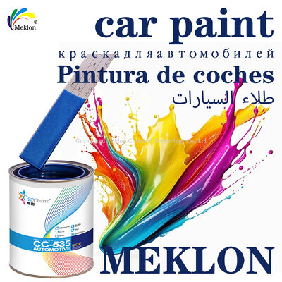 Pintura acrílica de reparação de automóveis Glitter Blue Silver 1K - Fornecimento em massa profissional