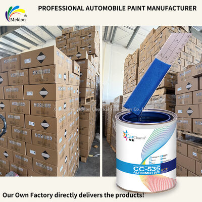 Pintura acrílica de reparação de automóveis Glitter Blue Silver 1K - Fornecimento em massa profissional