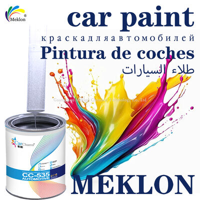 Tinta para reparo de carro 410 prata extra 1L acrílico metálico fábrica de mistura de precisão 7 a 14 dias