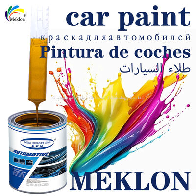 Venda a retalho 418 ouro prata 1K pintura acrílica metálica fábrica preço 7-14 dias