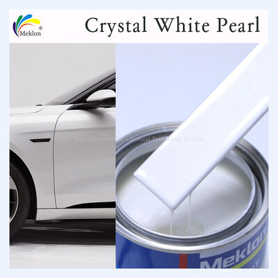 Repintura de pintura de carro cristal branco pérola 1k tinta acrílica escolha ideal para oficinas de reparo automotivo e restauração de veículos