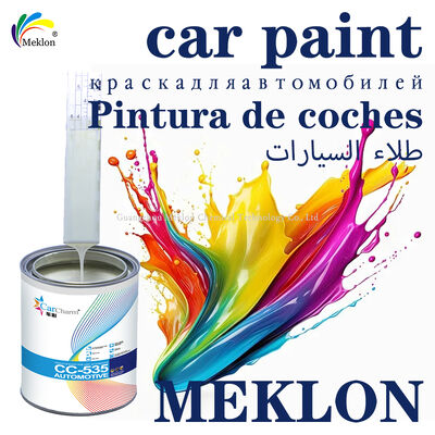 Repintura de pintura automotiva e sistemas de pintura automotiva consistentes, adequados para reparos profissionais de carrocerias e retoques Crystal Yellow Pearl