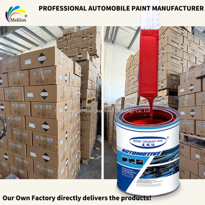 Refinish Car Paint tinta automotiva profissional projetada para aplicação e excelente adesão em vários painéis da carroceria do carro X09 Glitter Red Silver