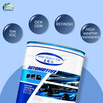 Refinish Car Paint tinta automotiva profissional projetada para aplicação e excelente adesão em vários painéis da carroceria do carro X09 Glitter Red Silver
