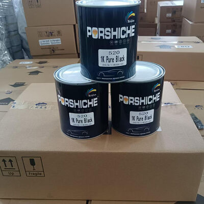 Alternativa preta pura da cor da pintura do reparo do carro PPG-qualidade para distribuidores