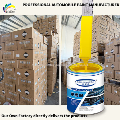 2K Amarelo Limão Tinta de pintura automotiva de alto croma Amarelo de fase verde para mistura de cores