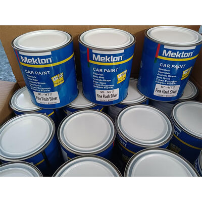 ML-137P 1K tinta acrílica preta pura para carro, pintura de alto brilho, cor sólida, pintura automotiva para reparo de carroceria
