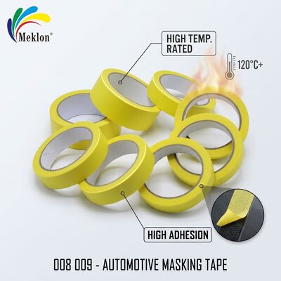 Banda adesiva multifuncional de alta temperatura e viscosidade para pintura a vapor de automóveis 008, 009