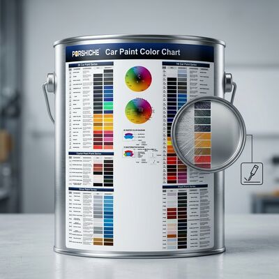 Tinta de carro acrílica com resistência ao desgaste e resistência ao clima Preços de fábrica