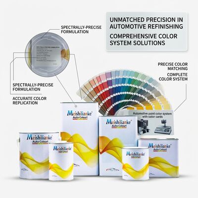 Venda Direta de Fábrica de Tinta Automotiva com Sistema de Cores