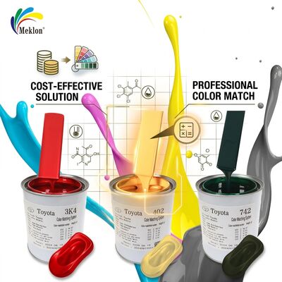 Tinta acrílica automotiva para reparo com preço de fábrica e alto custo-benefício