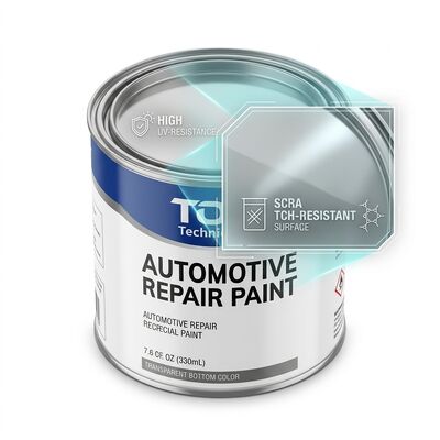 Pintura de reparação de automóveis acrílica resistente aos raios UV e aos riscos