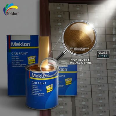 Pintura de automóvel castanha profissional TopCoat para reparação de automóveis