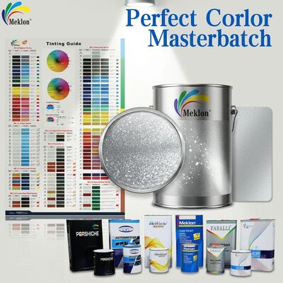 Tinta de automóvel de prata metálica de diamante estável