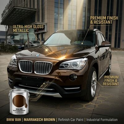 Tinta de carro castanha resistente a UV praticamente inofensiva para BMW B09 Marraquexe