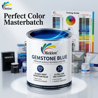 Gemstone Blue Refinish Car Paint Finish Brilhante 1L Para BMW 525 2015+ 467