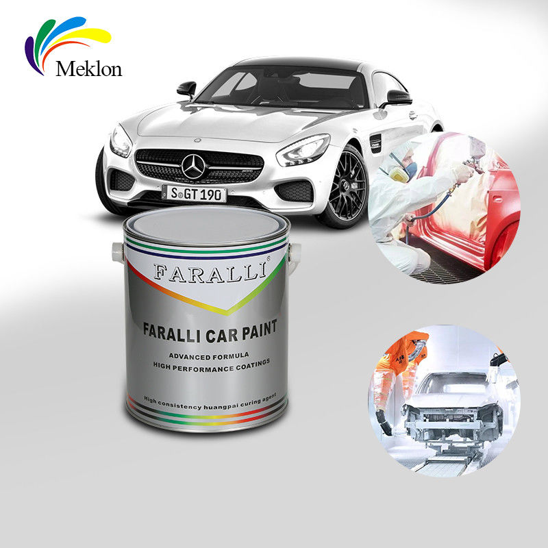 Pintura de carro acrílica fácil de lixar PU Polyurethane pintura de pulverização de carro para reparações de acabamento de automóveis