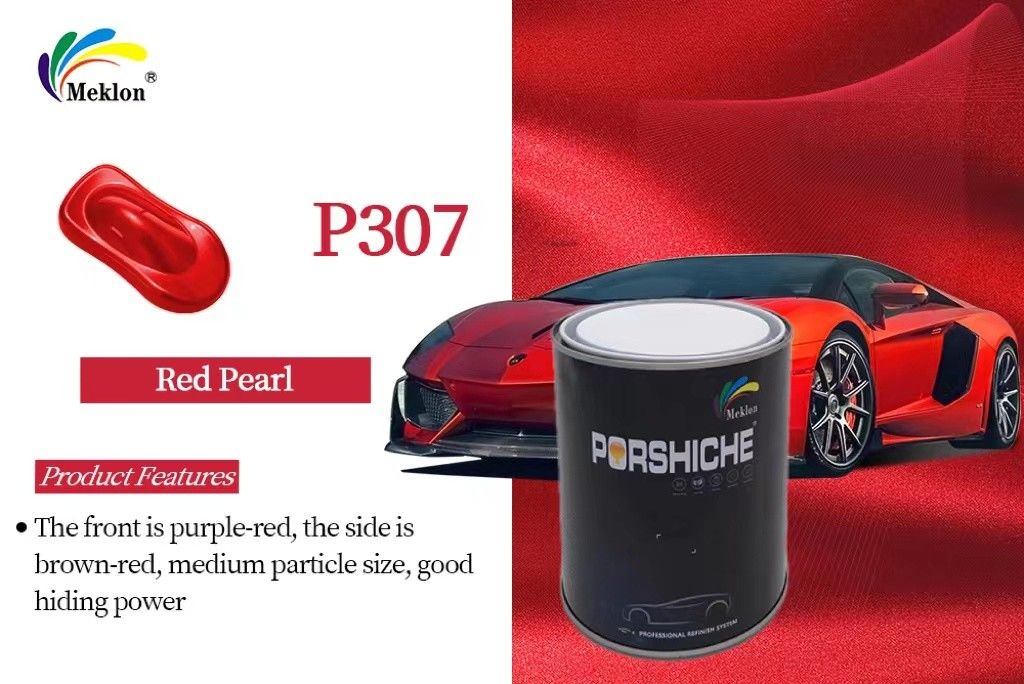 Pintura de pérola resistente a arranhões de automóveis resistente ao mofo cor vermelha durável