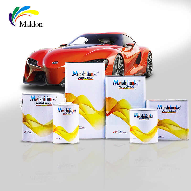 Carro de alto brilho Verniz de camada clara 1K Top Coat Acrílico Solid Colors Car Paint