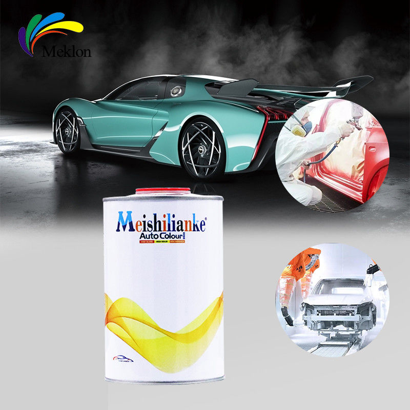 ISO 9001 1K Material de resina de cor transparente para endurecimento de tintas de automóveis