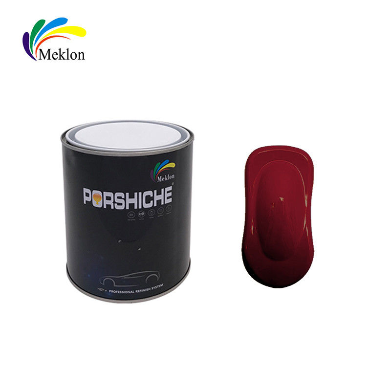 Pintura de carro rosa vermelha, resistente à água e não tóxica, produtos de acabamento de automóveis brilhantes.