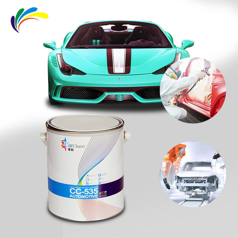 1K 2K Sistema sólido de alta concentração de cheiro baixo Auto Base Coat Auto Painting Spray