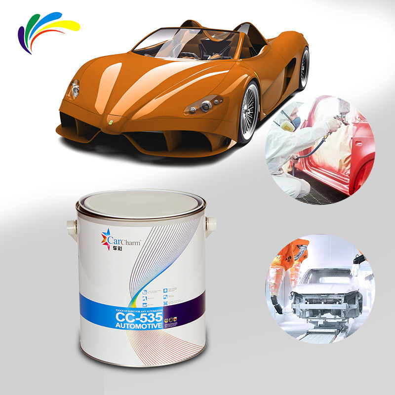 1K Cor sólida verde-alegre Car Refinishing Paint Alta plenitude 1K Primer Surfacer