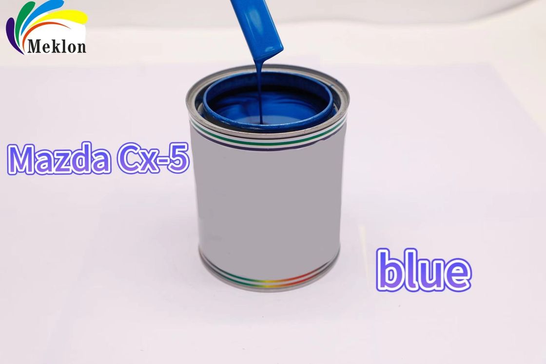Meklon SKYACTIV Refinish Car Paint Blue Auto Coating Luxo e Desportividade Para 41B