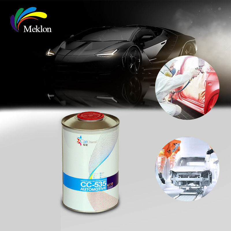 2K preto puro Refinish Car Paint 4L Low Voc Deep Black Efeito de P-237