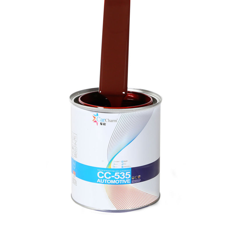 Pintura de carro vermelho laranja profissional 5L para acabamento duradouro