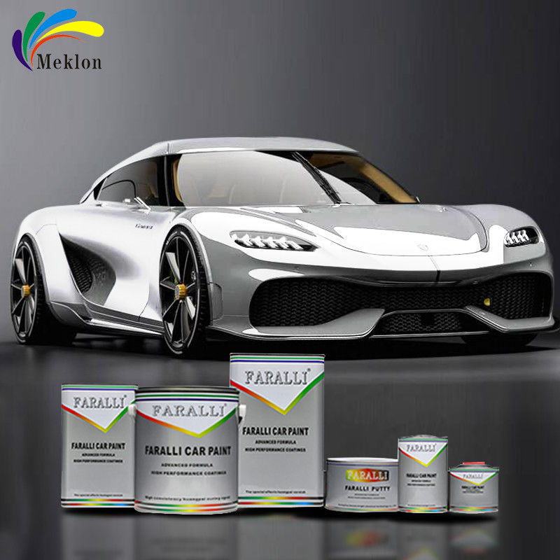 Pintura de automóvel de pérola branca de alto brilho com uma variedade de cores para carros e caminhões de luxo