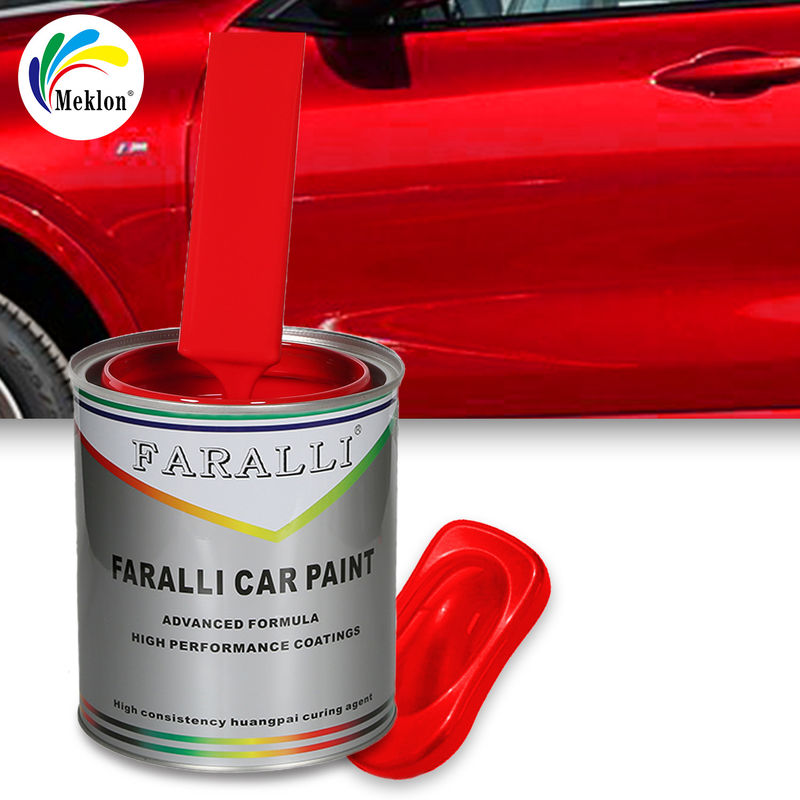 Tinta para automóveis por grosso Vermelha de alto desempenho Automotivo Auto Refinish Repair Coating Car Paint