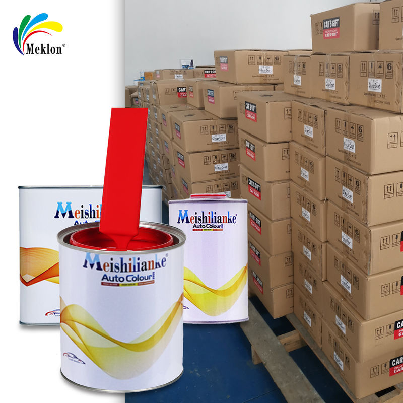 Proteja o seu carro com 2K Orange Car Paint Top Coat para melhorar a cor e proteção e reparação do carro