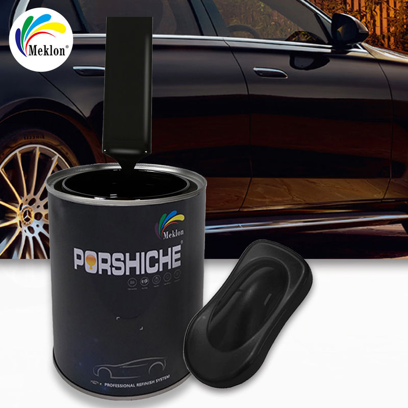 Cor brilhante Car Refinish Paint Alto teor sólido 1K Basecoat Color Auto Paint